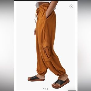 Free People Palash Baggy Cargo Pants XS